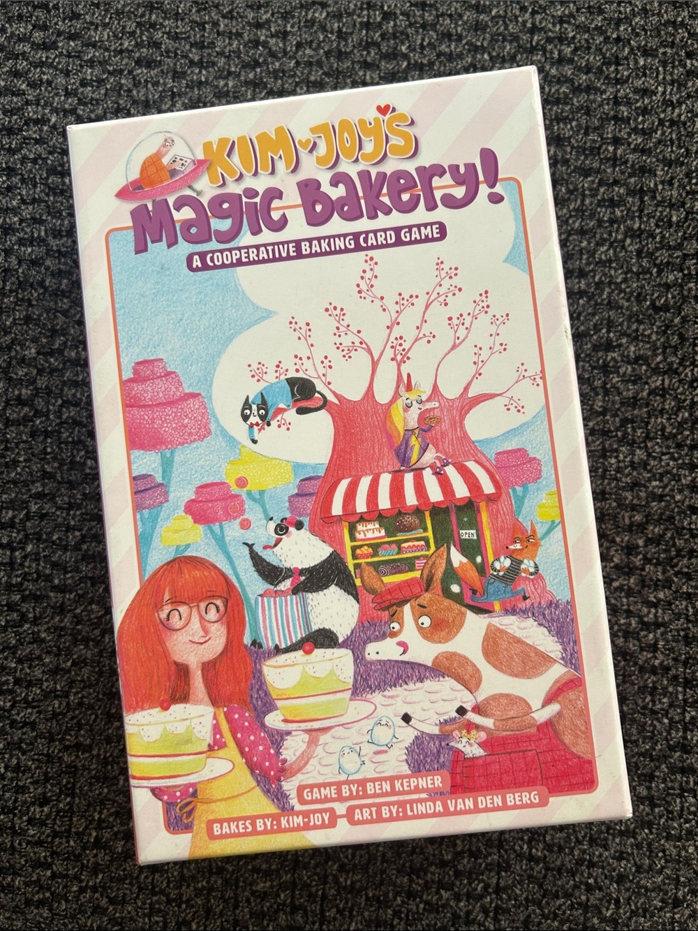 Kim-Joy's Magic Bakery A Cooperative Baking Card Game for Ages 8+